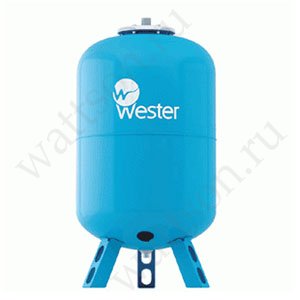 Гидроаккумулятор для систем водоснабжения Wester WAV 200 top / 10 бар (сменная мембрана)